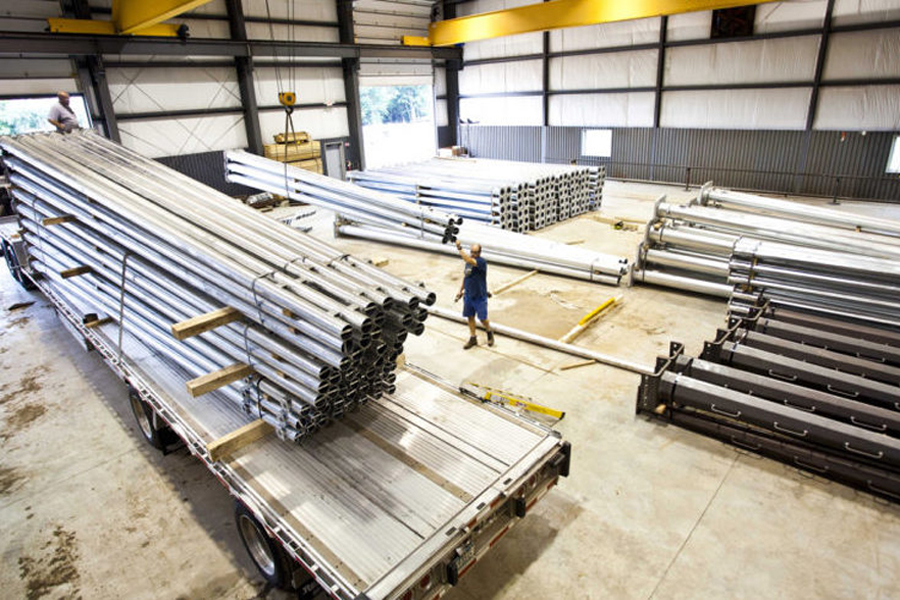 Swaged Tubular Pole manufacturer 